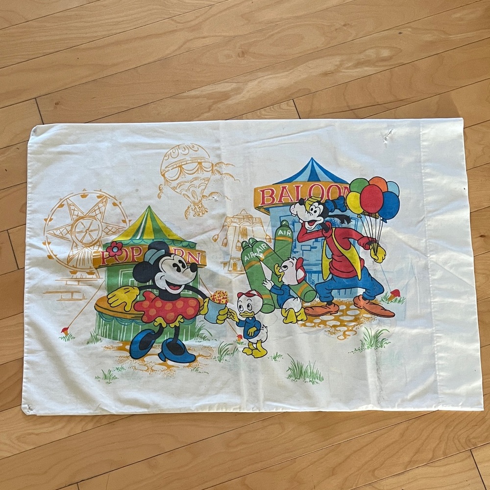 Disney Blue, Yellow and Green Character Print Pillowcase - Picture 7 of 10